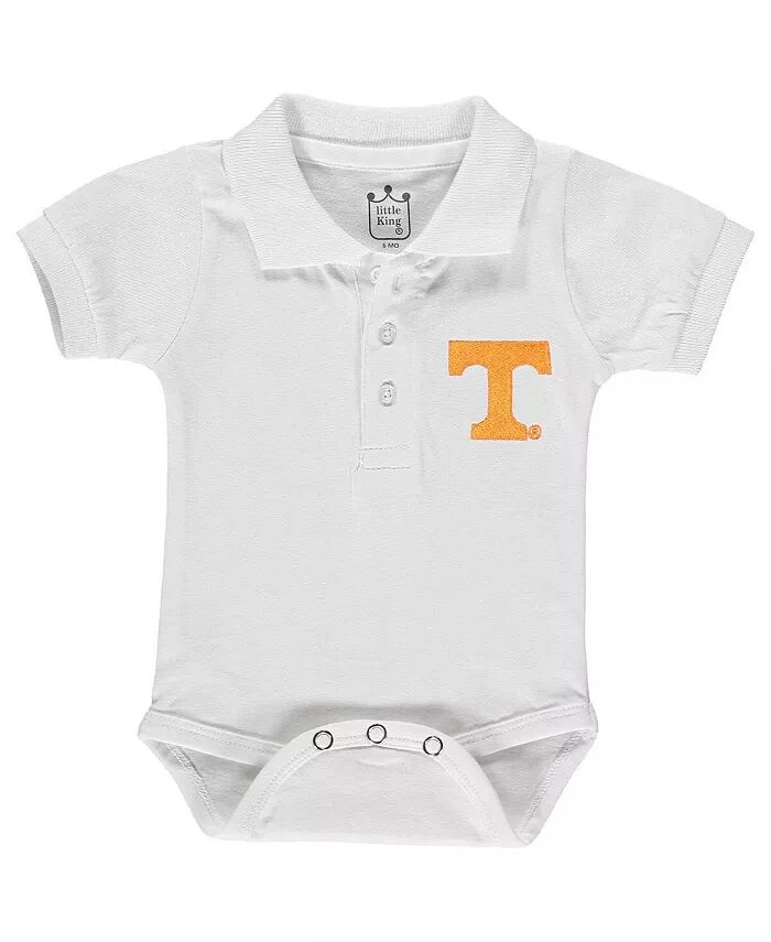 

Боди для мальчиков и девочек, белая рубашка-поло Tennessee Volunteers Little King Apparel