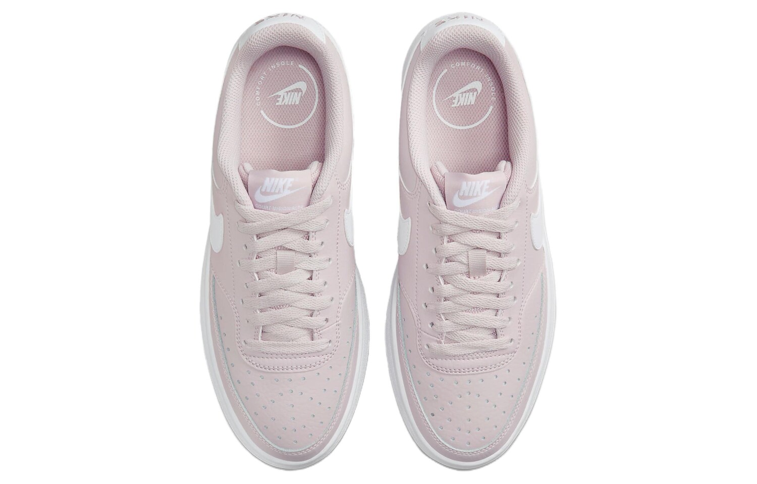Женские кроссовки для скейтбординга Nike Court Vision 3, Pink — фото 4