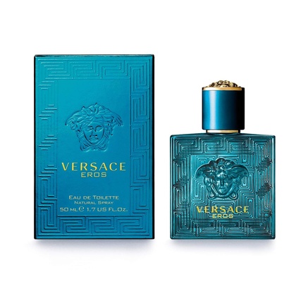 

Туалетная вода Eros For Men спрей, 1,7 унции, свежая, 0,17 жидких унций, Versace