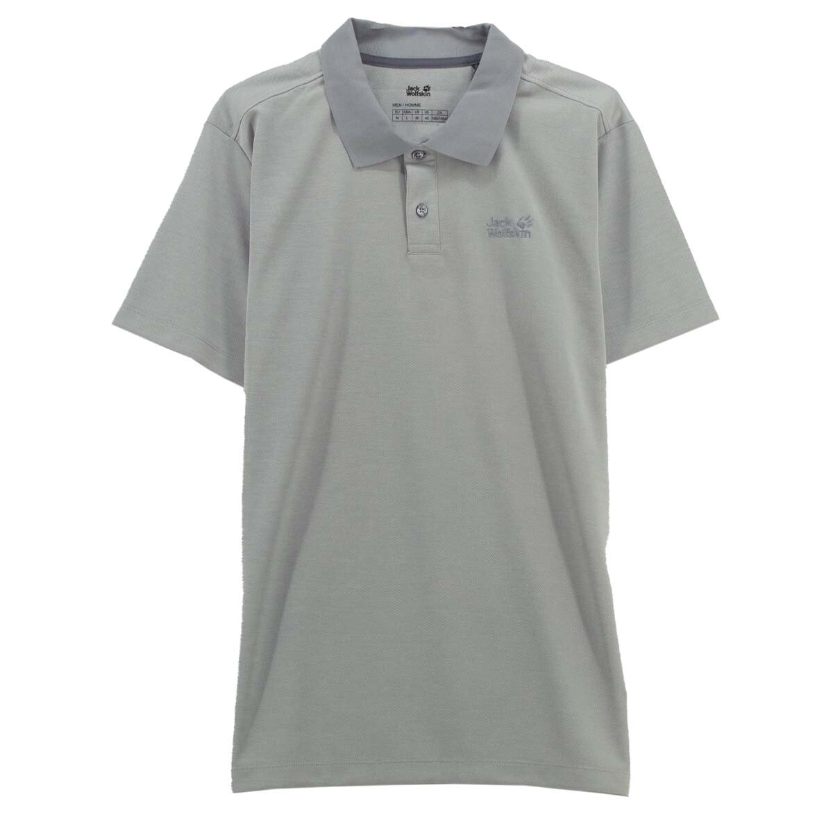 

Футболка Jack Wolfskin Tech Pique Polo Polo, серый