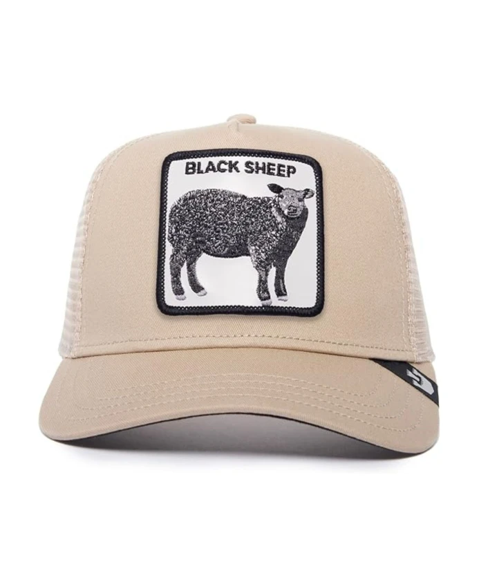 

Бейсболка "Скотный двор" бежевая, унисекс Goorin Bros, бежевый