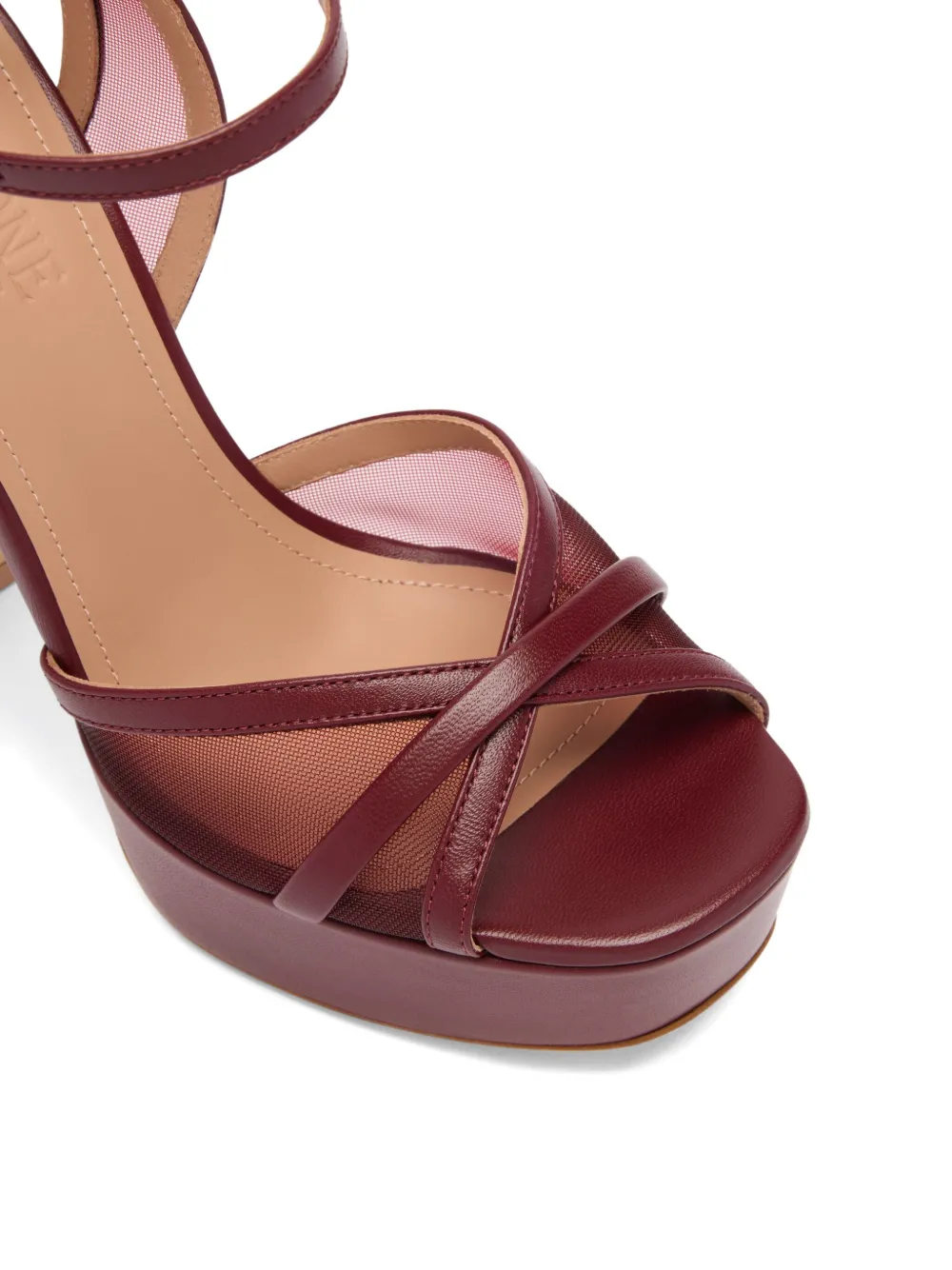 Босоножки Sylvie 125 Malone Souliers, красный — фото 4