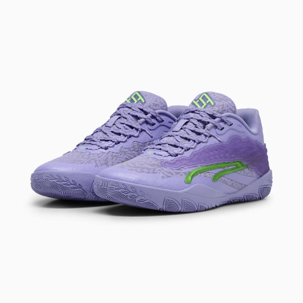 Женские баскетбольные кроссовки Stewie 3 Lace 'Em Up Puma, фиолетовый — фото 4