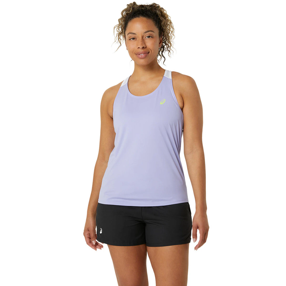 

Женская теннисная майка Asics Court Tank, синий/белый