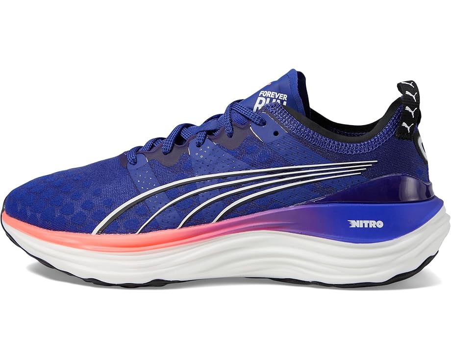 Кроссовки PUMA Foreverrun Nitro, цвет Lapis Lazuli/Sunset Glow — фото 4