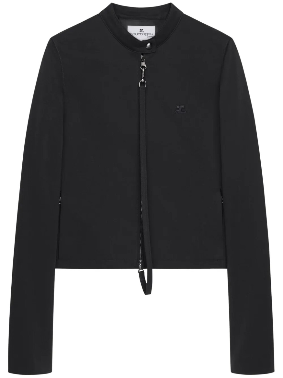 

Courrèges куртка на молнии, черный