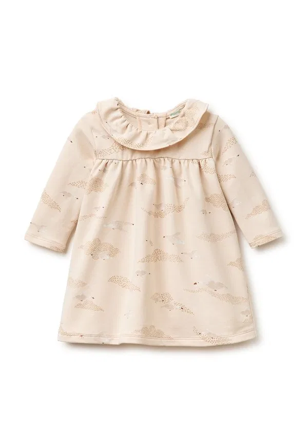 Платье с принтом United Colors Of Benetton, Beige