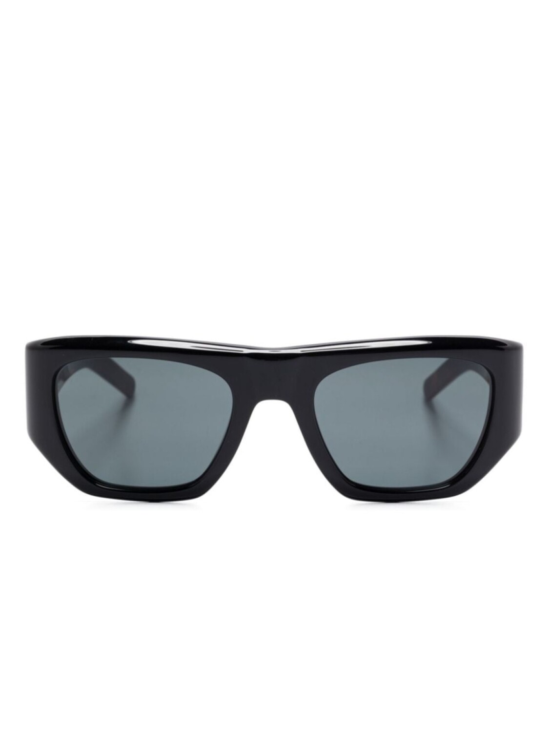 

Saint Laurent Eyewear солнцезащитные очки в квадратной оправе, коричневый