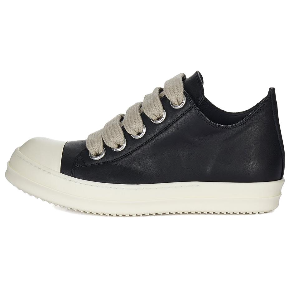 

RICK OWENS /RO Кроссовки для скейтбординга Hollywood Jumbolaced Low Top, мужские, черные