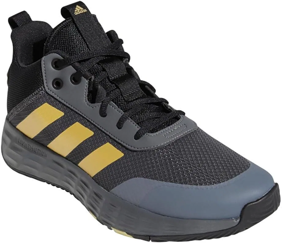 Мужские кроссовки Adidas Ownthegame 2.0, черный/серый — фото 4