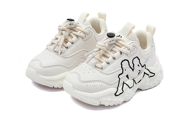 

Kappa Противоскользящие и дышащие низкие спортивные повседневные кроссовки Ecru Kids' KAPPA KIDS