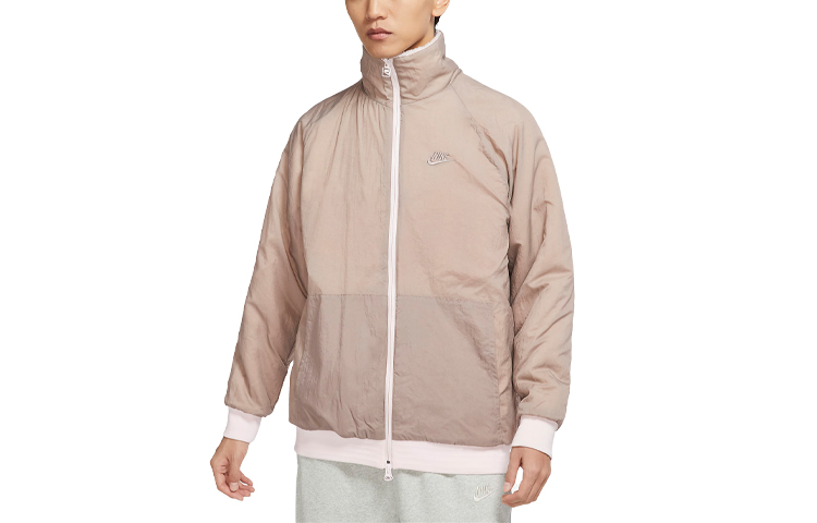Футболка Nike Big Swoosh Reversible Boa с азиатским размером, нежно-розовая — фото 3