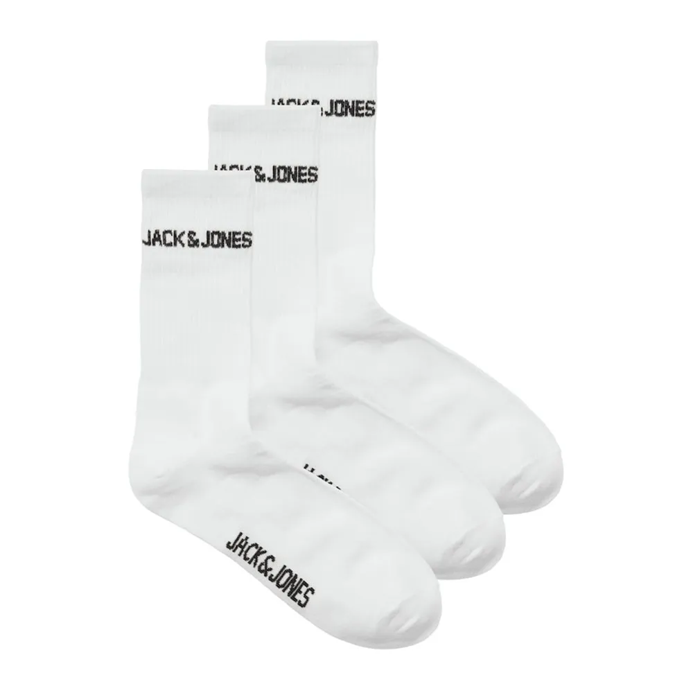 

Носки 3 шт Jack & Jones Melvin Tennis, белый