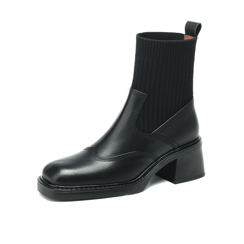 

Ботильоны женские Raphael Sona, цвет Black Fleece-lined