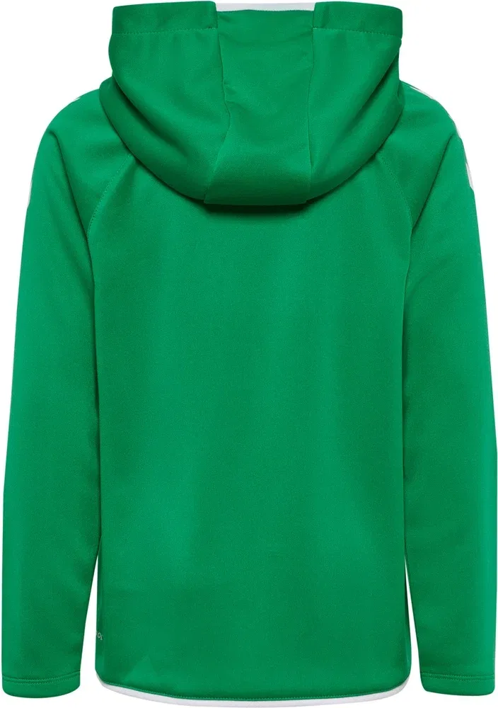 Капуzenpullover детский, Core 2.0 Hoodie, Hummel, зеленый