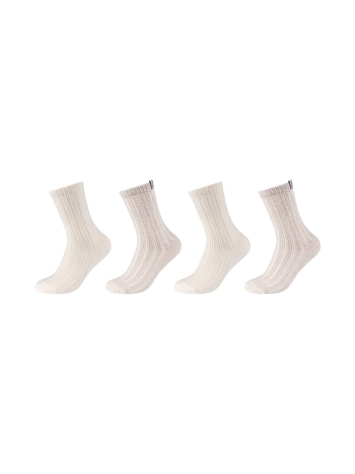 

Носки S Oliver 4er Pack warm & cozy, цвет offwhite melange