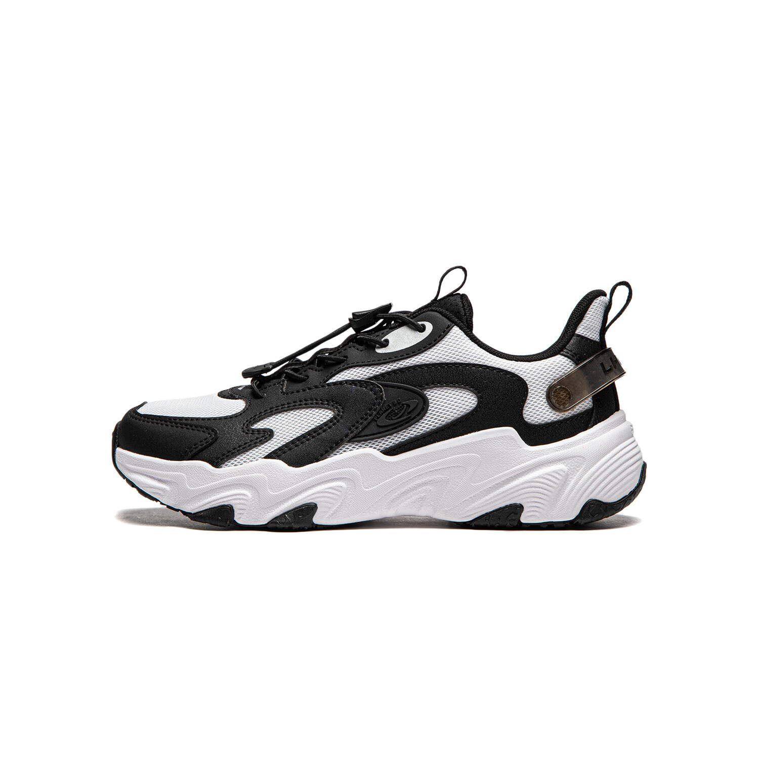 Кроссовки LINING YOUNG Kids Lifestyle Shoes GS Low-top White/Black, белый/черный