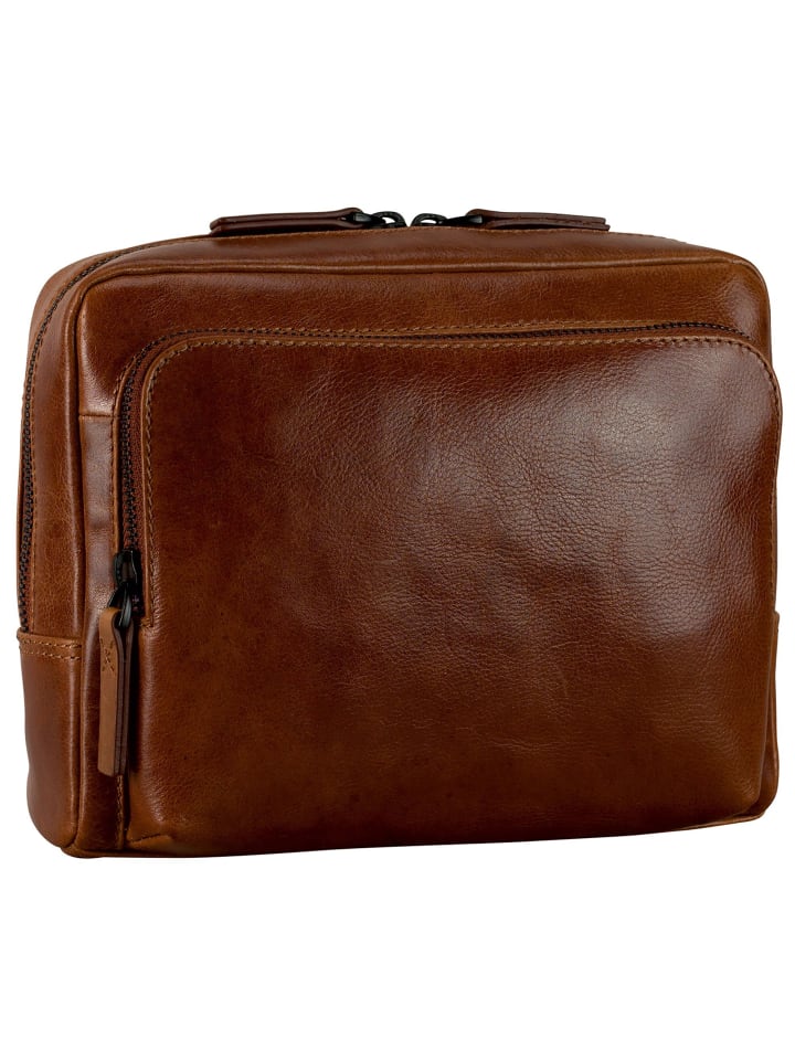 

Сумка через плечо Porto, кожа, 22 см, коричневого цвета Leonhard Heyden