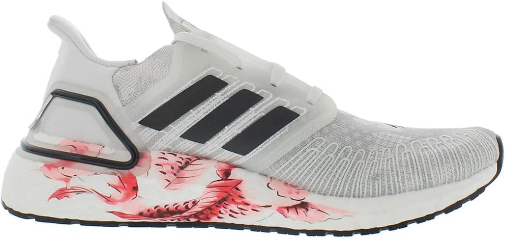 Мужские кроссовки Adidas Ultraboost, серый/белый/черный — фото 2