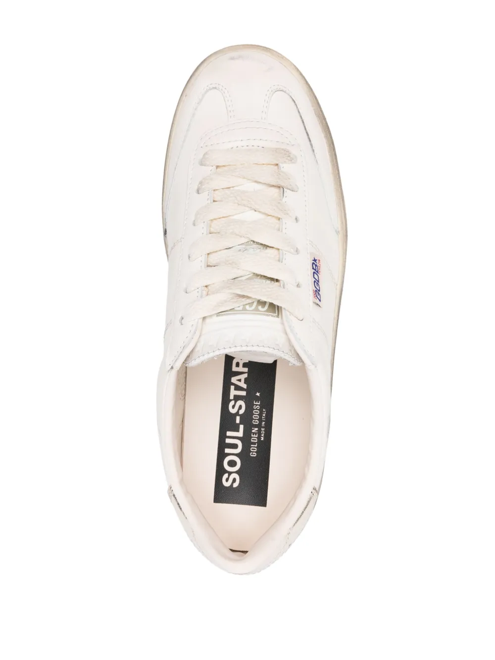 Кроссовки Soul Star с эффектом потертости GOLDEN GOOSE, нейтральный — фото 4