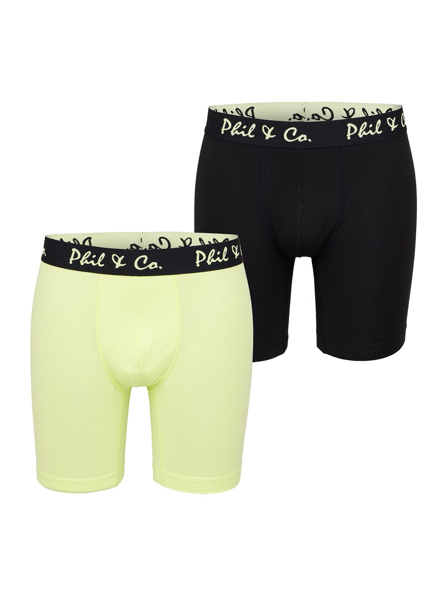 

Боксерские шорты Phil & Co. Berlin Long Boxer Briefs, черный