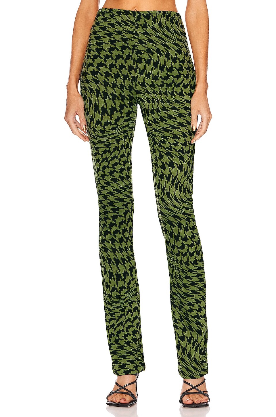 

Брюки Camila Coelho Seraphinas, цвет Black & Green