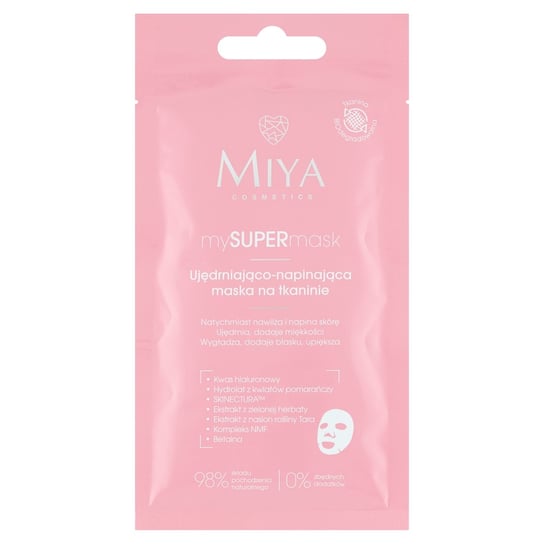 

Укрепляющая и подтягивающая маска на ткани Miya, MySuperMask, Miya Cosmetics