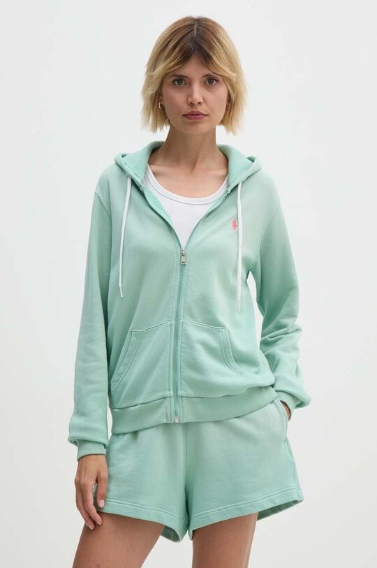 

Хлопковая толстовка Polo Ralph Lauren, зеленый