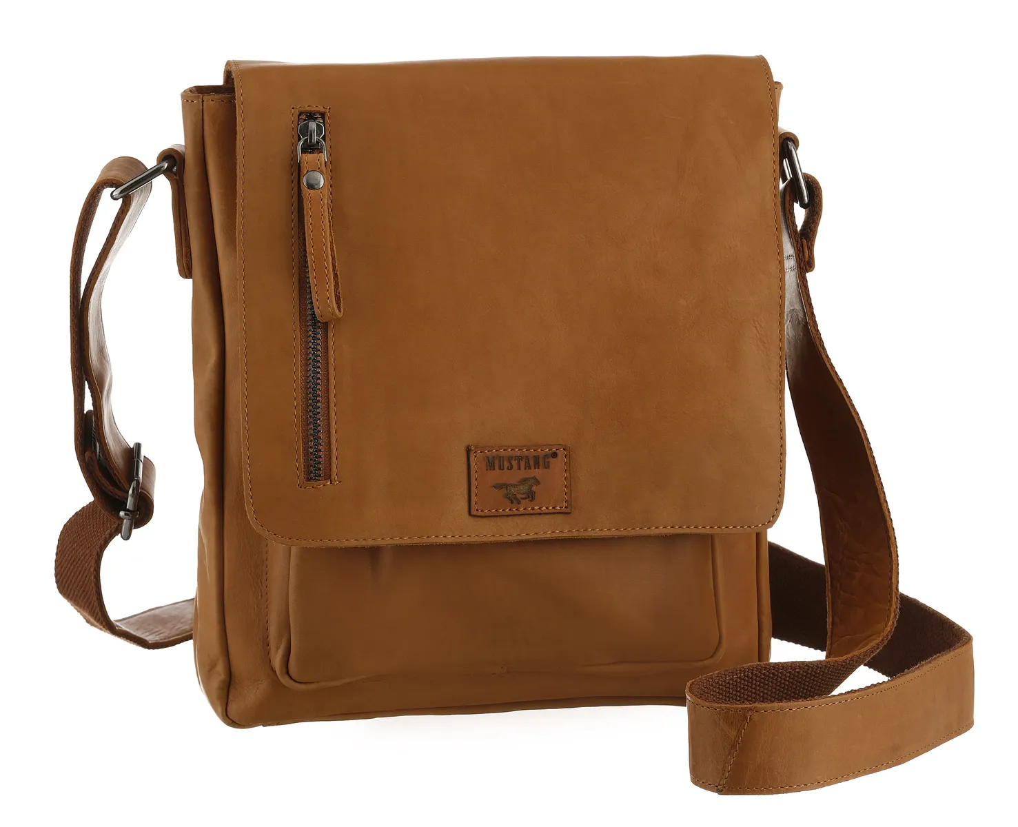 

Сумка через плечо MUSTANG "San Marino Sleevebag", с практичными отделениями, цвет Cognac