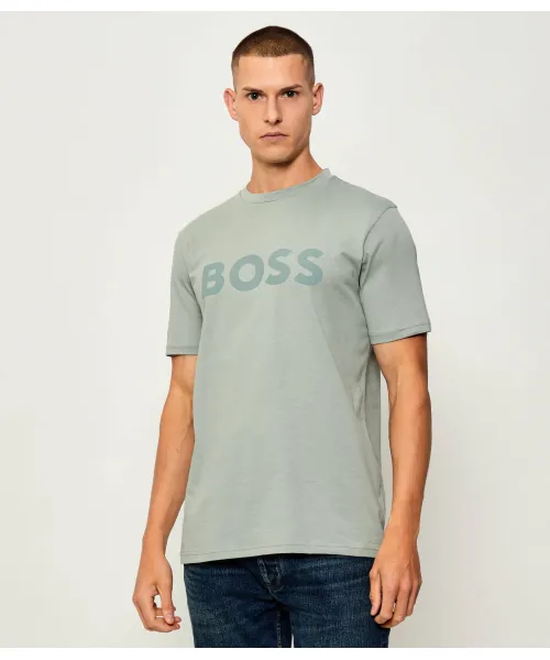 

Футболка с мыслями 1 Regular fit Boss Orange, зеленый