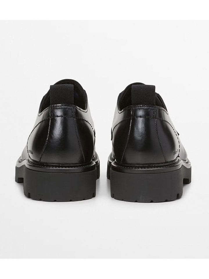 Marc O'Polo Shoes Черные кожаные ботинки на шнуровке "Фил" — фото 3