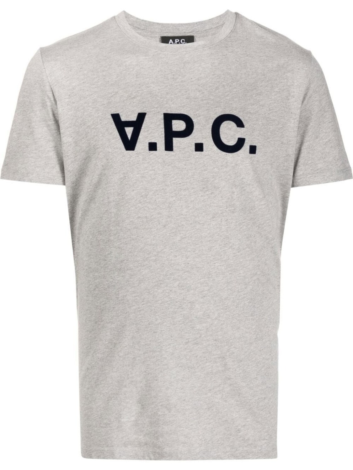 

A.P.C. футболка с логотипом, серый