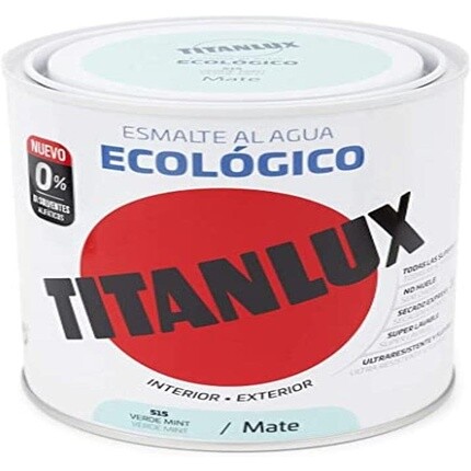 

Экологичная эмаль мятно-зеленого цвета 750 мл Titanlux