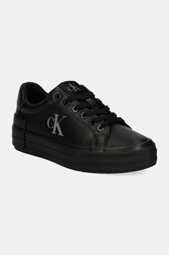 

Кроссовки VULC FLATFORM LOW MG LTH Calvin Klein Jeans, черный