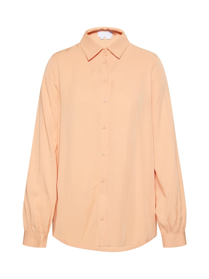 

Женская блузка персиково-оранжевого цвета usha BLUE LABEL