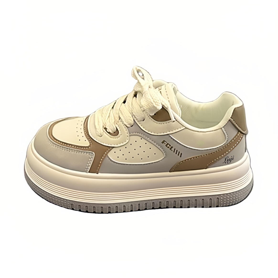 

Кроссовки Luji Skateboard Women's Low-Top, хаки