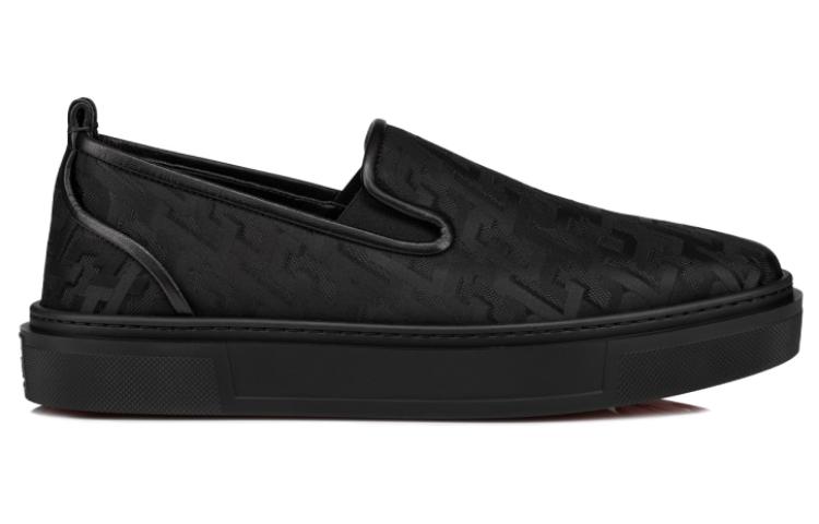 Christian Louboutin CL LUBOTING Лоферы мужские Black — фото 4
