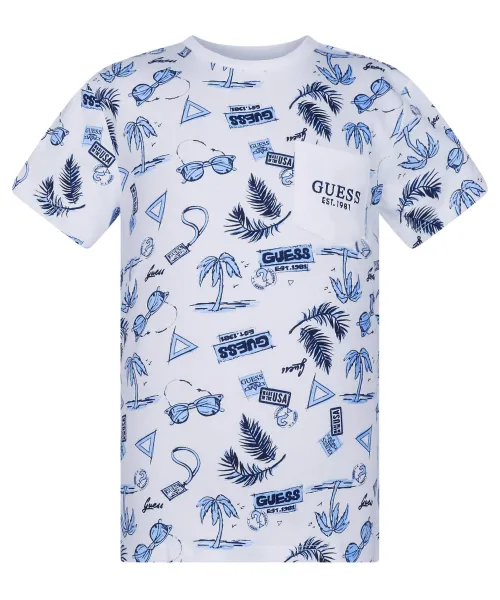 

Футболка Regular fit Guess, белый