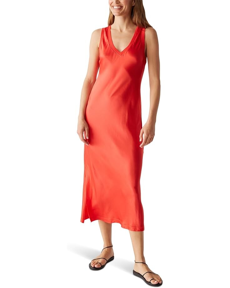 

Платье Michael Stars Randi V-Neck Midi, цвет Spritz