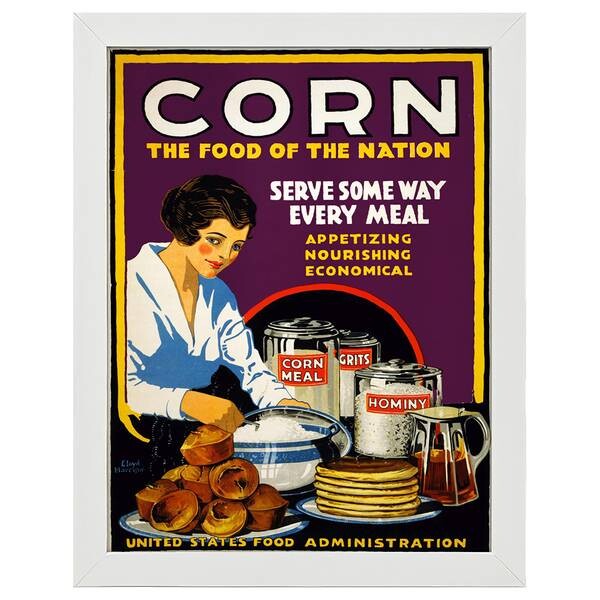 

Рамка для фотографий LegendArte Corn The Food of The Nation, белый