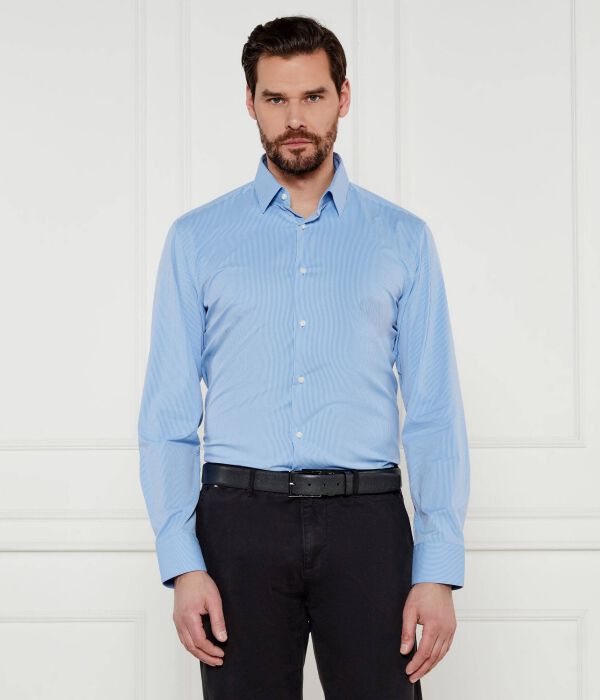 

Рубашка p-hank-s-kent-c1-222 Slim fit Boss, синий