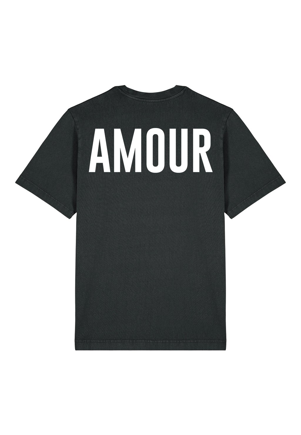 

Футболка с принтом AMOURTEXT BACK HEAVYWEIGHT Mira Paris, цвет Washed Black