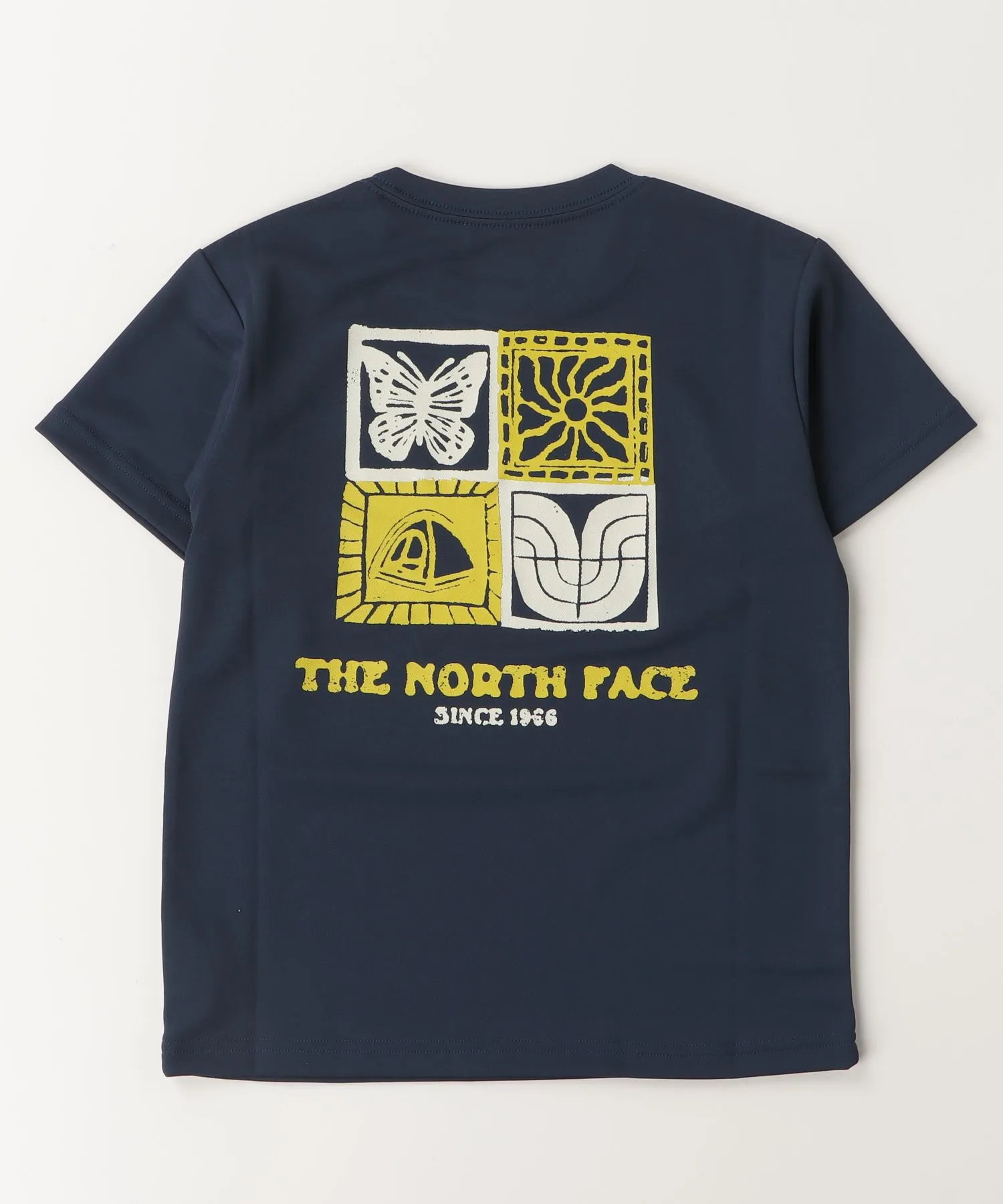 Футболка с коротким рукавом THE NORTH FACE Be FreeGraphic T с защитой от UV и насекомых Off-White — фото 4