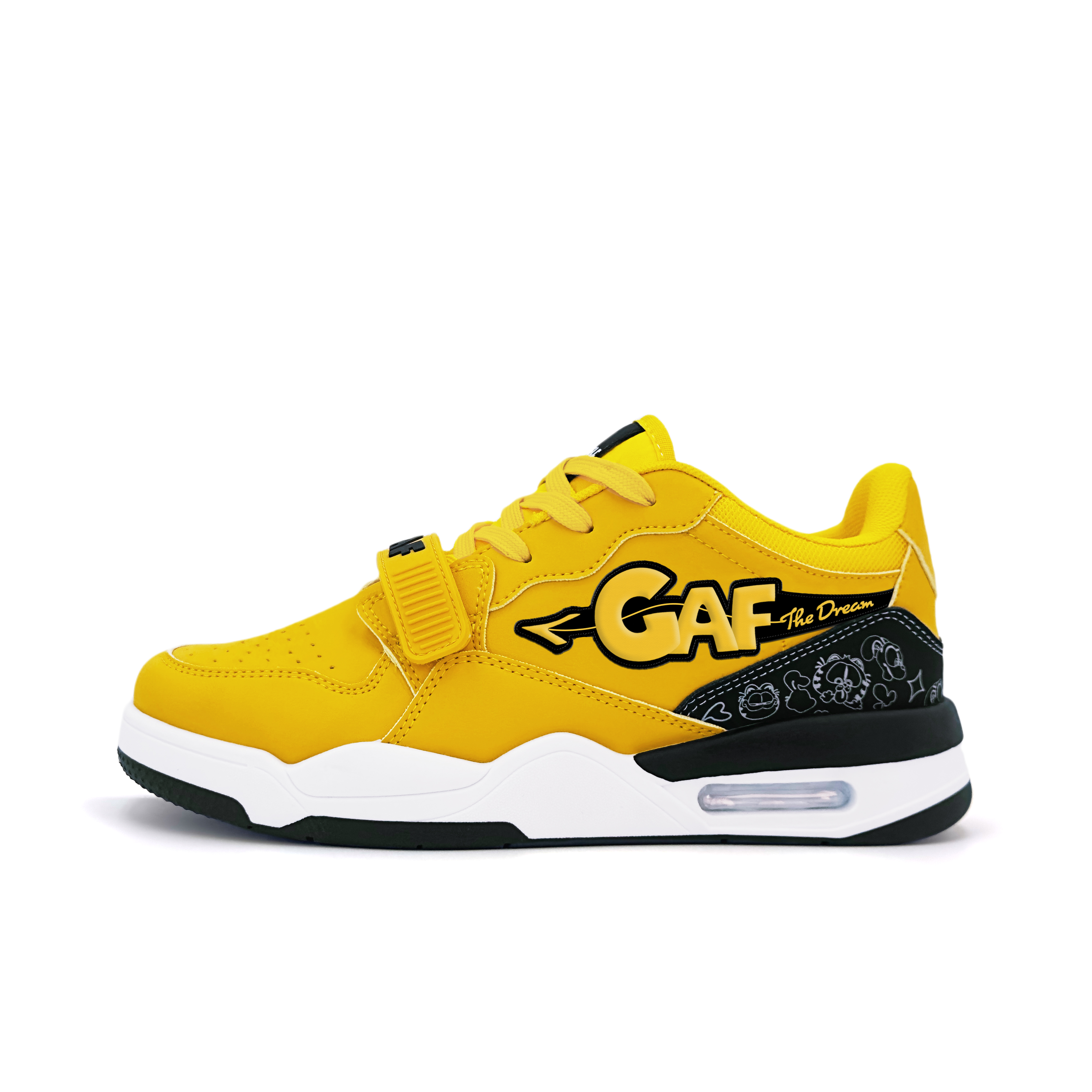 

Низкие повседневные туфли мужские JIAFEIMAOJIAZU, Electric Glow Yellow