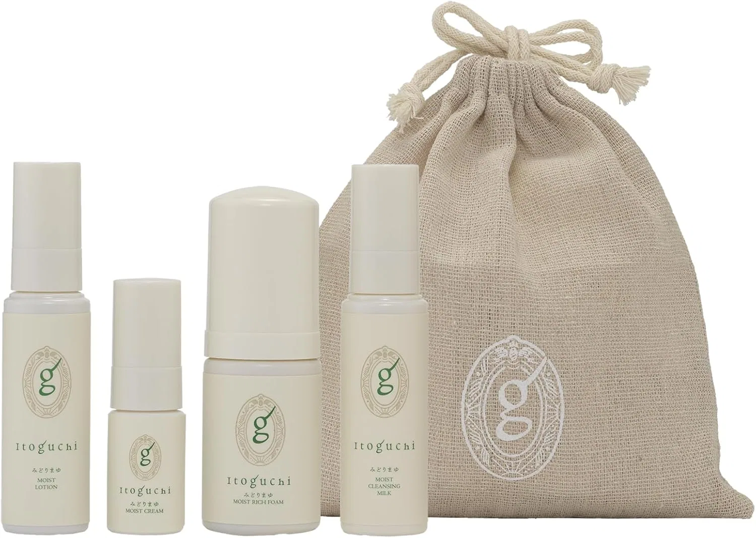 Набор для ухода за кожей Itoguchi Silk Skin Care Travel Set, 30 мл