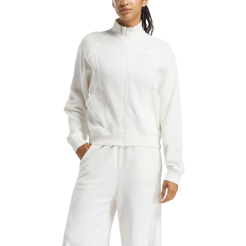 

Толстовка Reebok Classics Icon Elements full zip, белый