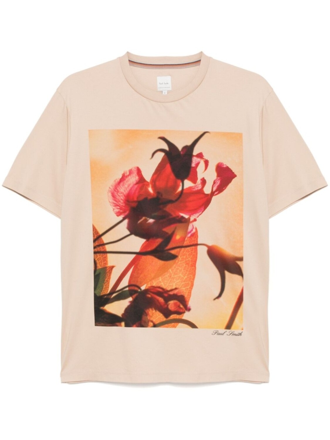 

Футболка с графическим принтом Paul Smith, нейтральный цвет