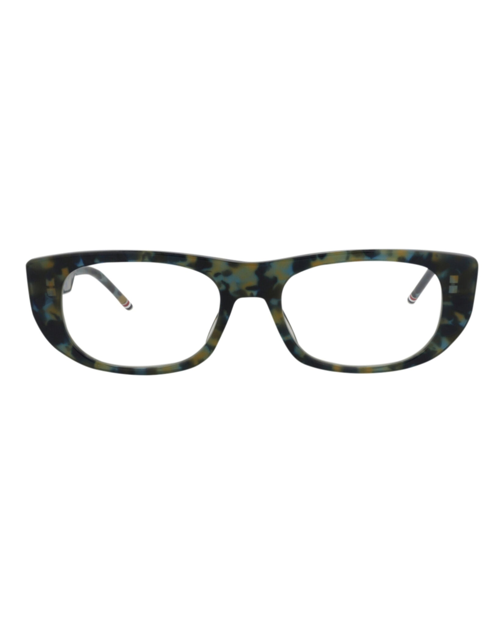 

Круглые ацетатные оптические оправы Thom Browne, цвет navy tortoise navy tortoise transparent