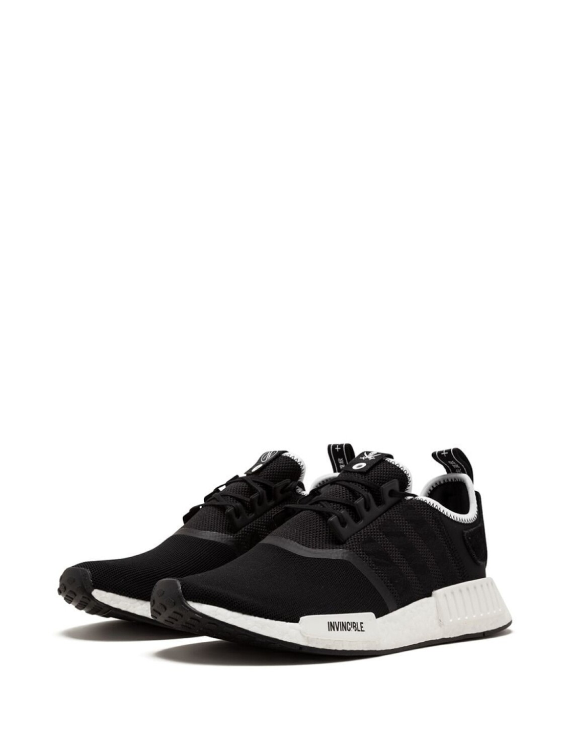 adidas кроссовки NMD R1 Neighborhood x Invincible, черный — фото 2
