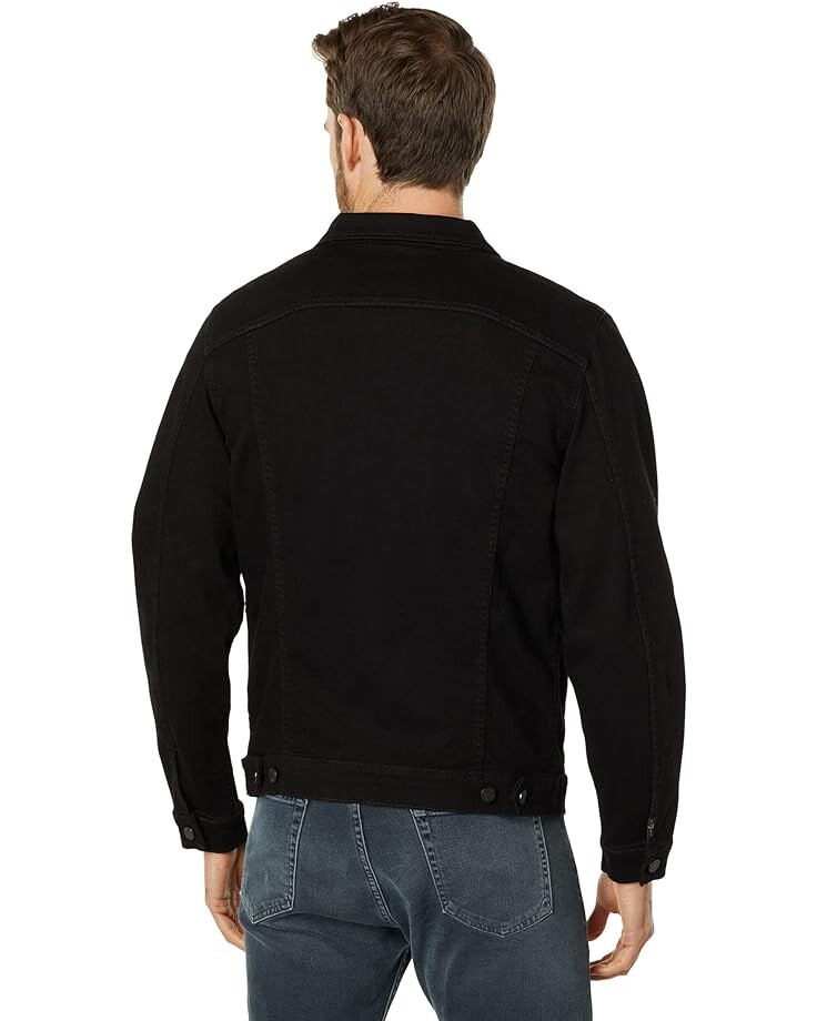 

Куртка 7 For All Mankind Perfect Trucker Jacket, цвет Rinse Black